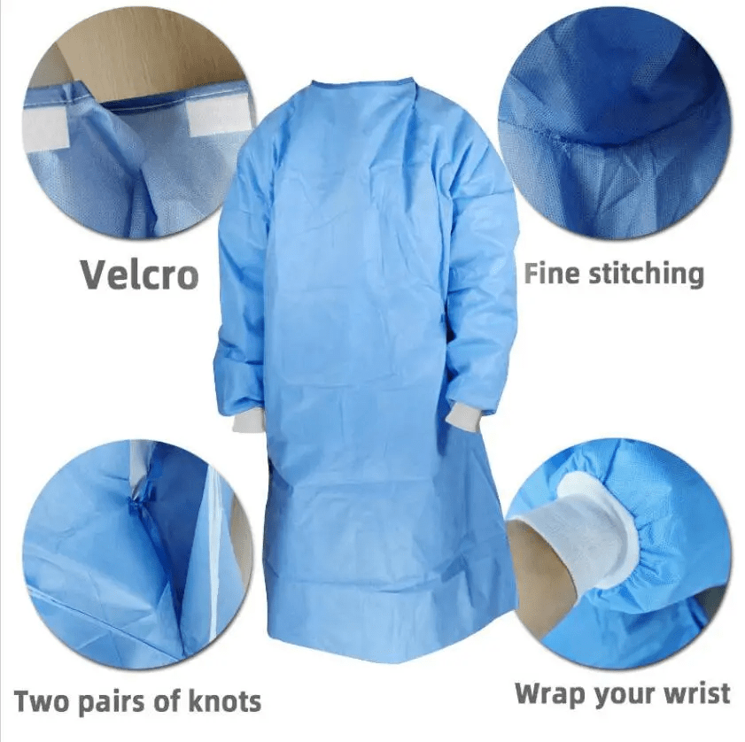 Medical Isolation Gown Protection Level 4